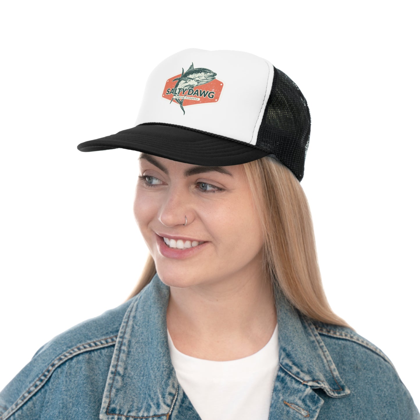 Salty Dawg Fishing Trucker Hat
