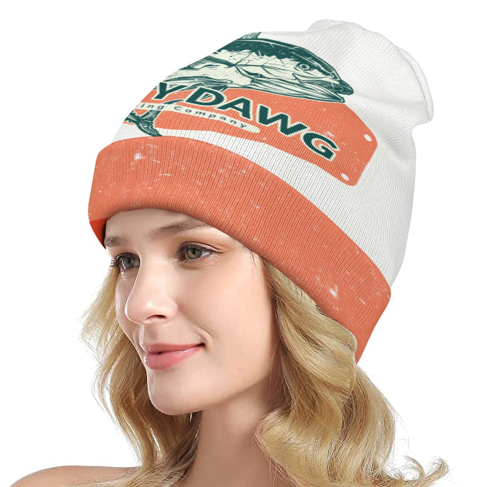 Full printed knitted hat