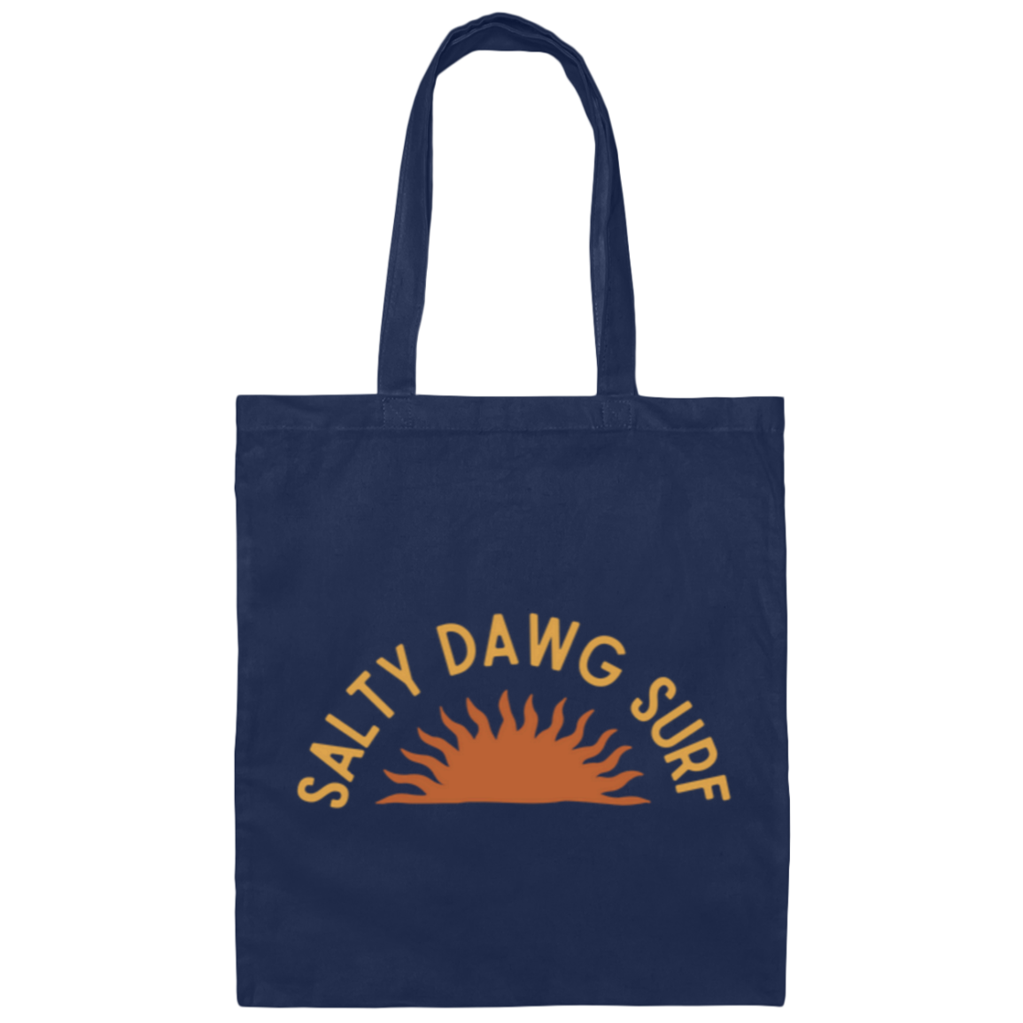 Salty Surf Canvas Tote Bag
