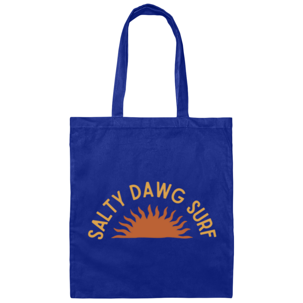 Salty Surf Canvas Tote Bag