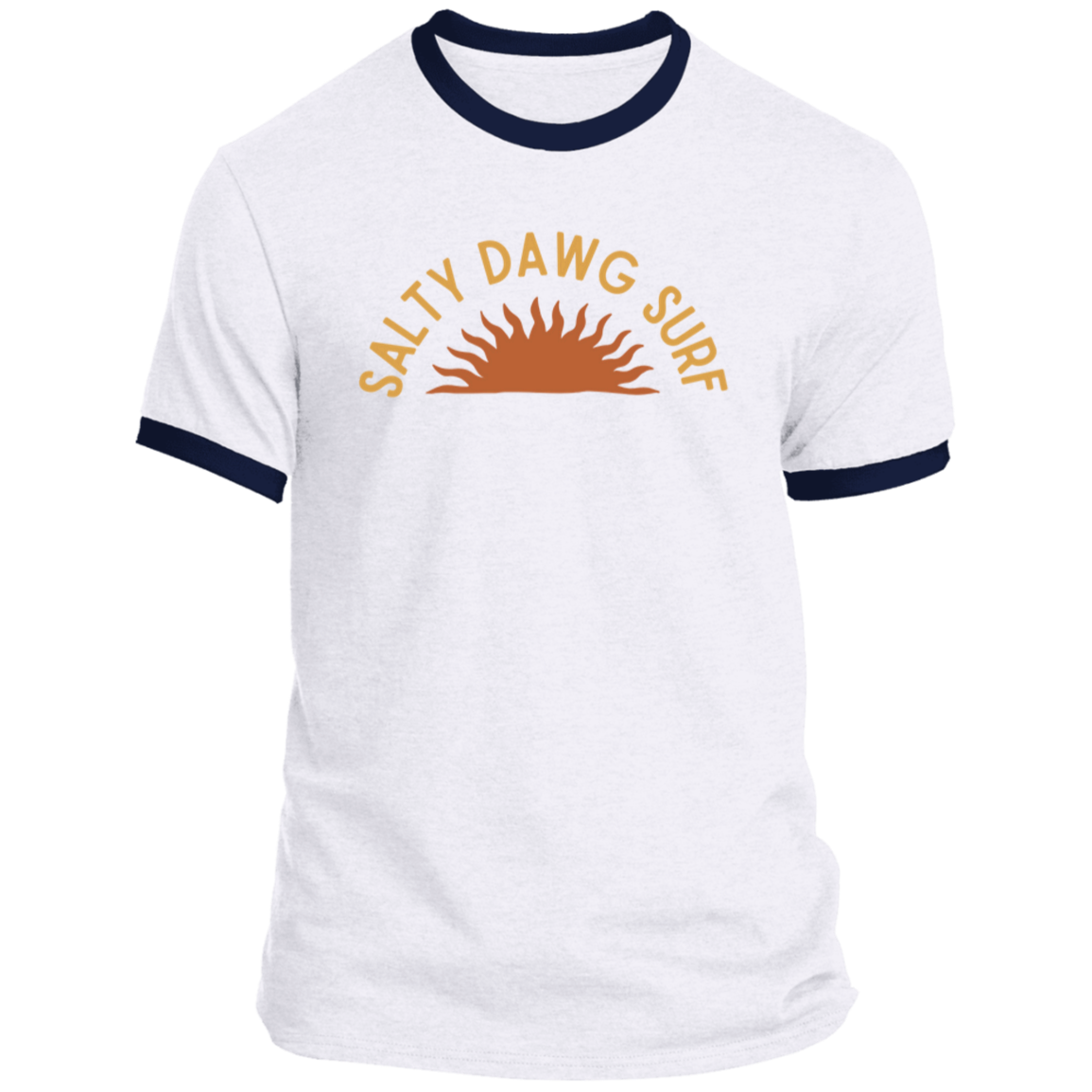 Salty Surf Ringer Tee