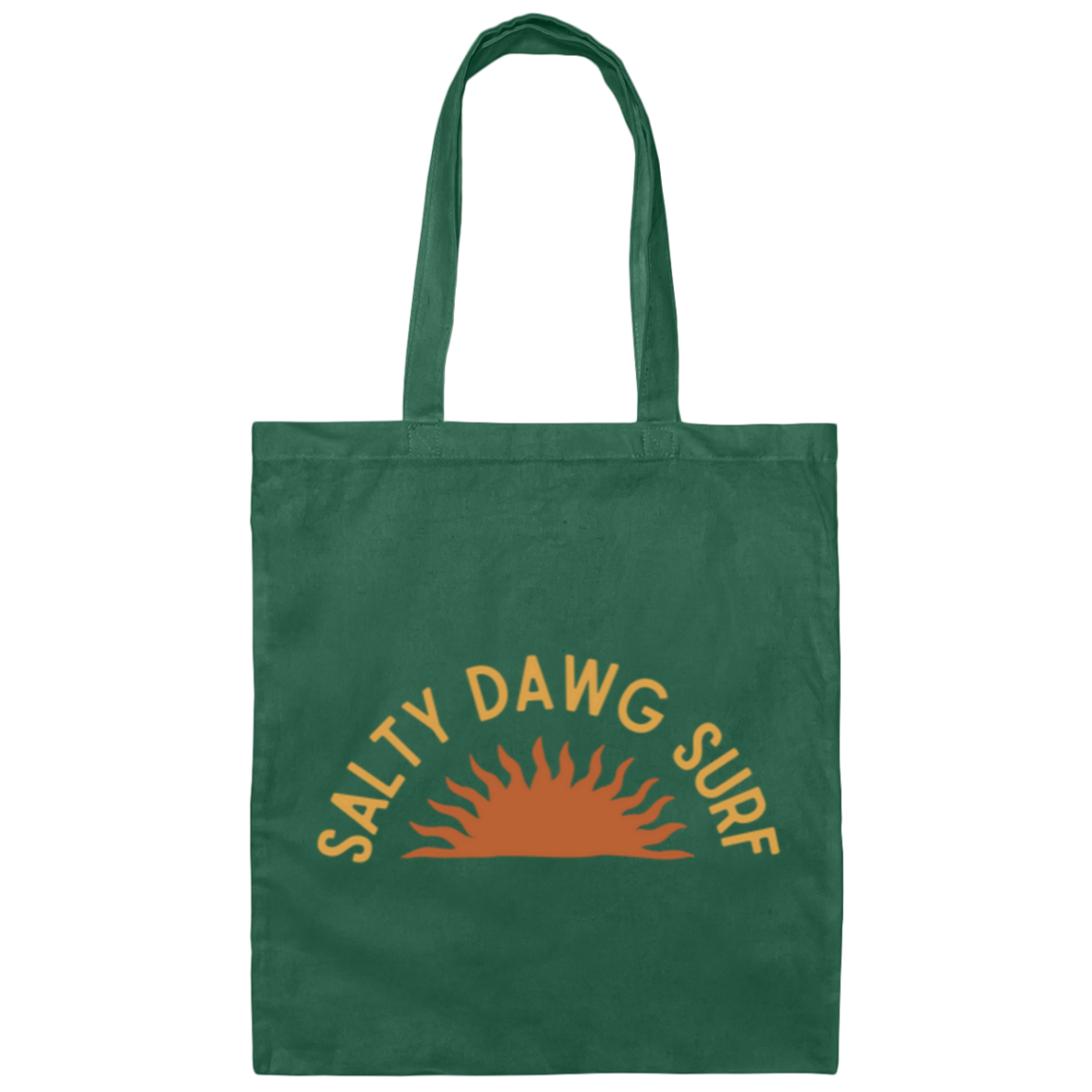 Salty Surf Canvas Tote Bag