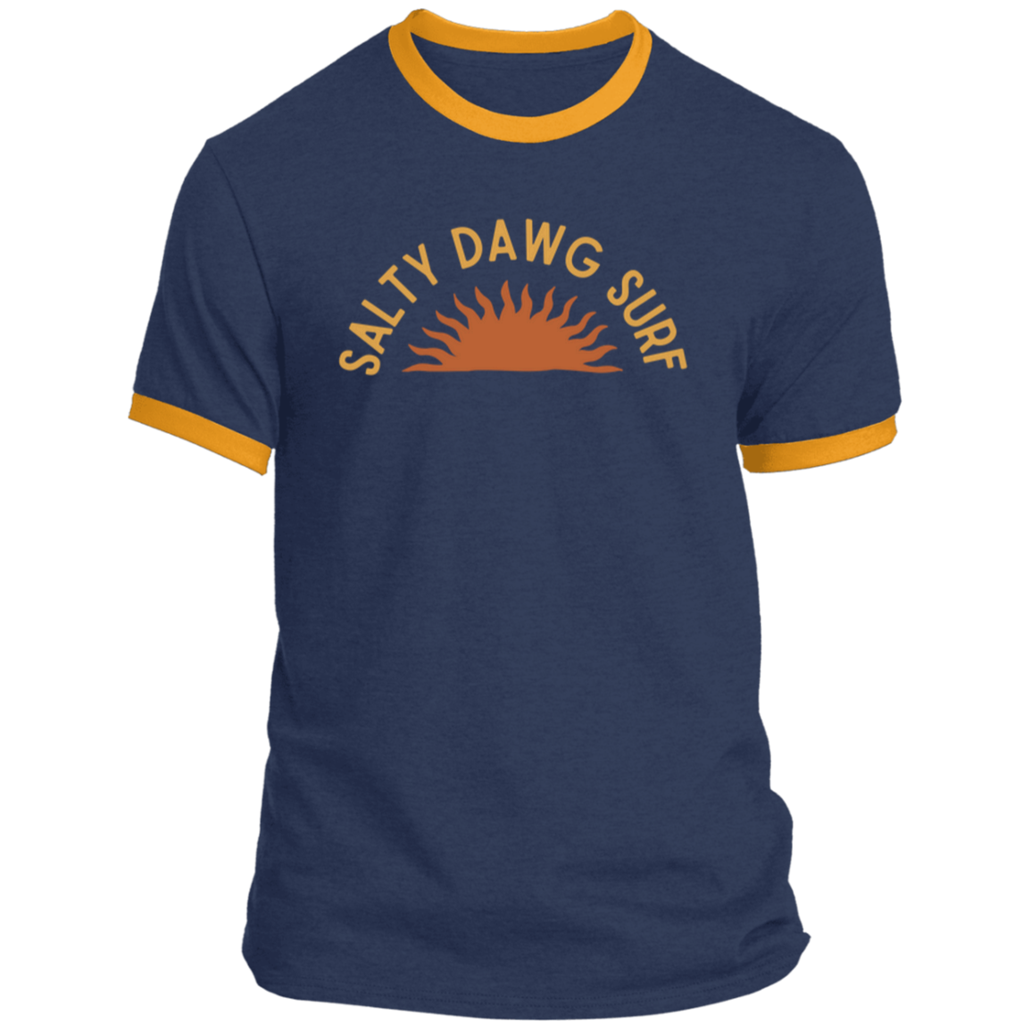 Salty Surf Ringer Tee