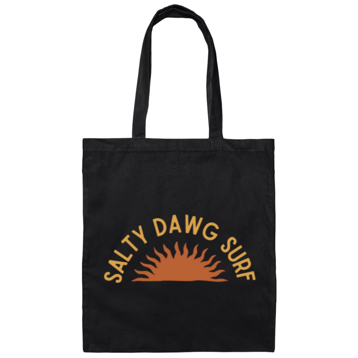 Salty Surf Canvas Tote Bag